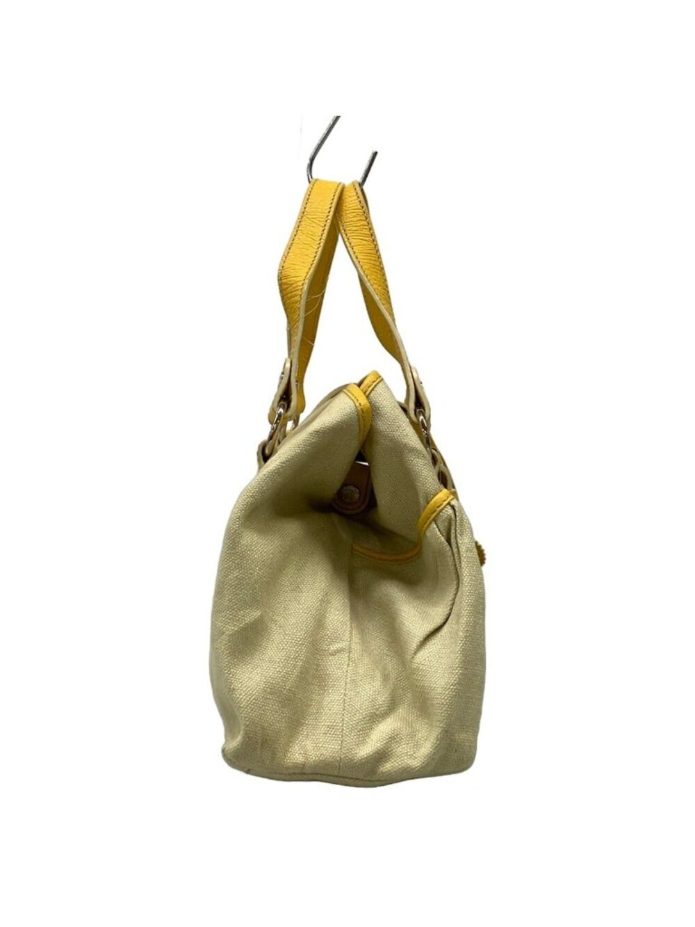 Celine Tote Lily Beige Yellow Leather - Picture 2 of 15